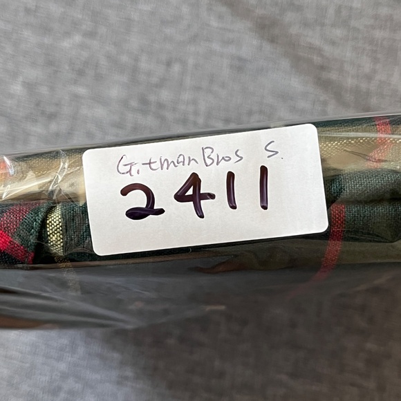 Gitman Bros Vintage Button Down Long Sleeve Shirt - Men's Size S - Green - Picture 10 of 10